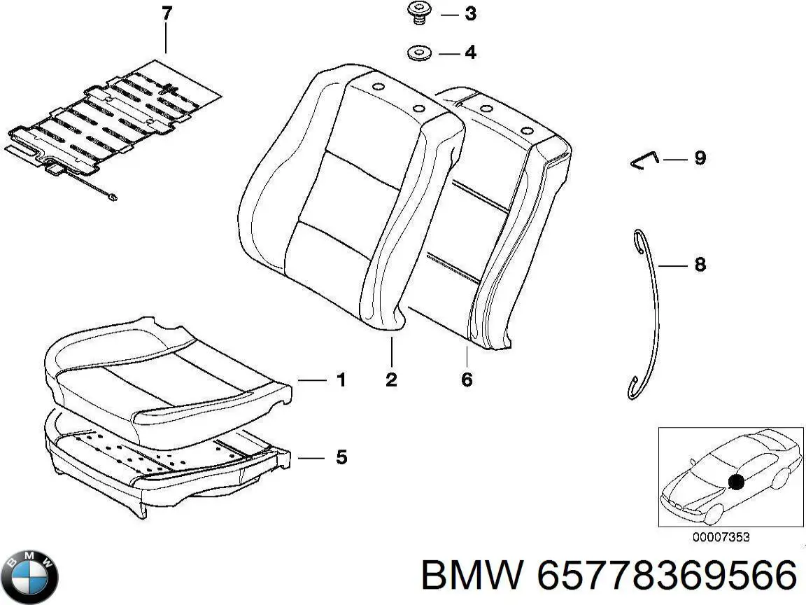  BMW 65776949788 ціна, від 212.58 USD