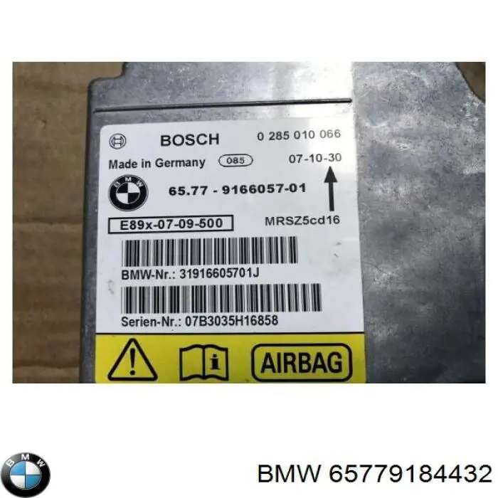 Купити 65779184432 BMW Модуль-процесор керування подушки безпеки