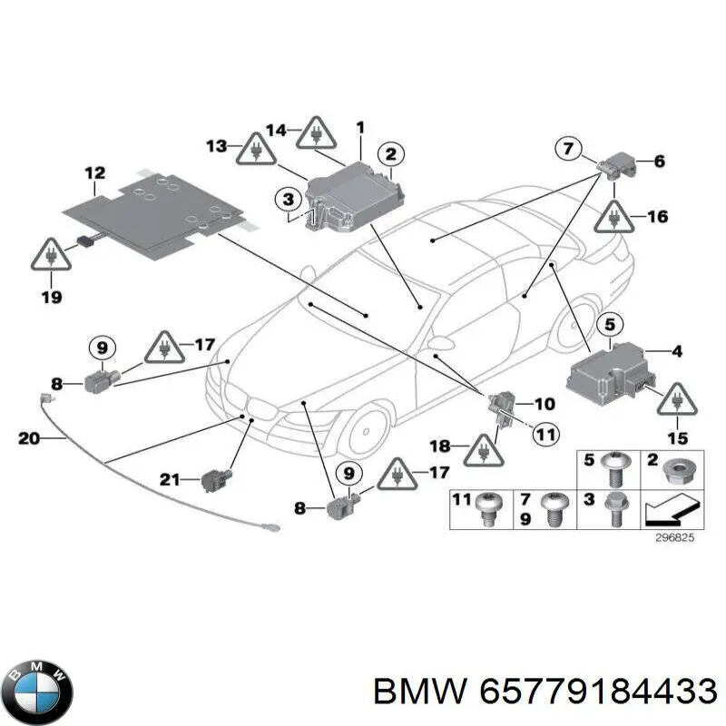  BMW 65779184433 ціна, від 97.00 USD