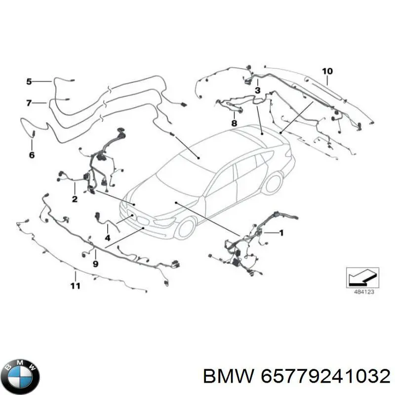Датчик SRS BMW 65779241032 ціна, від 27.86 USD