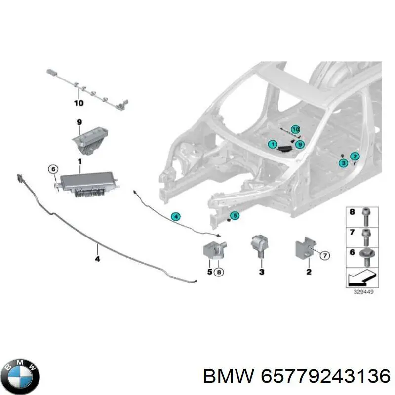 65779243136 BMW 