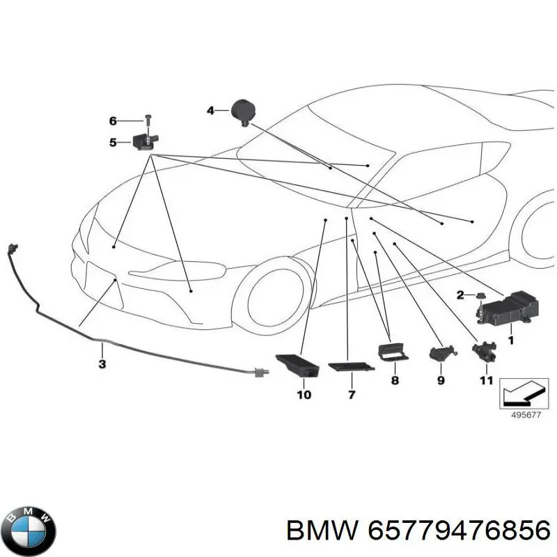 65775A656B0 BMW 