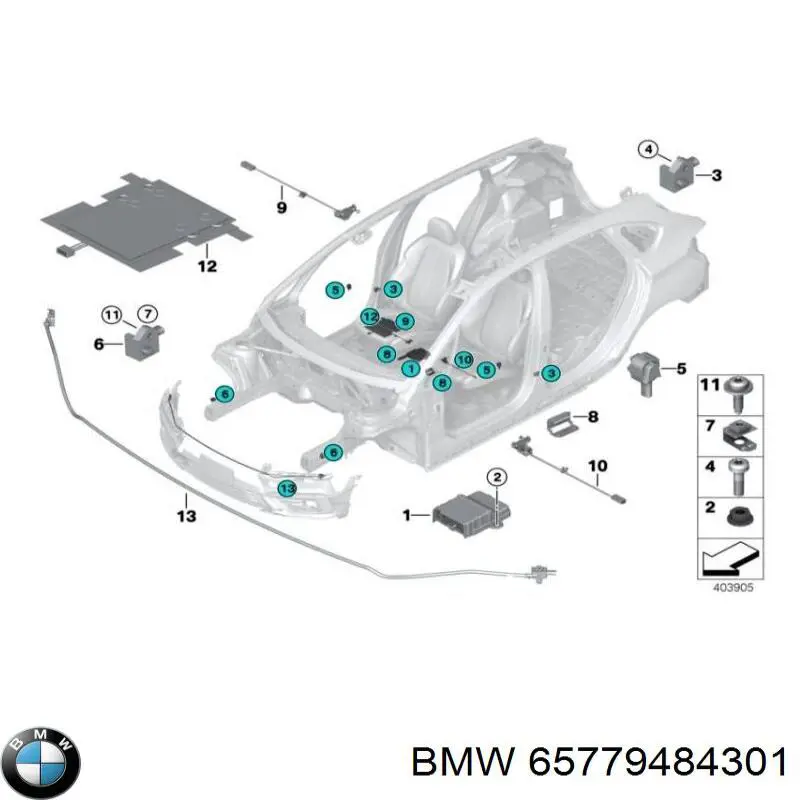  BMW 65779484301 ціна, від 160.64 USD