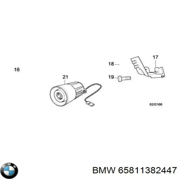 Датчик температури навколишнього середовища BMW 65811382447 ціна, від 131.92 USD