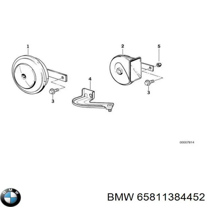  BMW 65811384452 ціна, від 33.42 USD