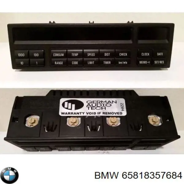  BMW 65818357684 ціна, від 55.43 USD