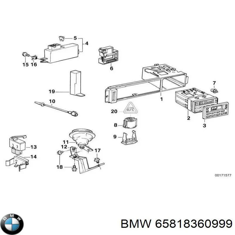 65818360999 BMW 