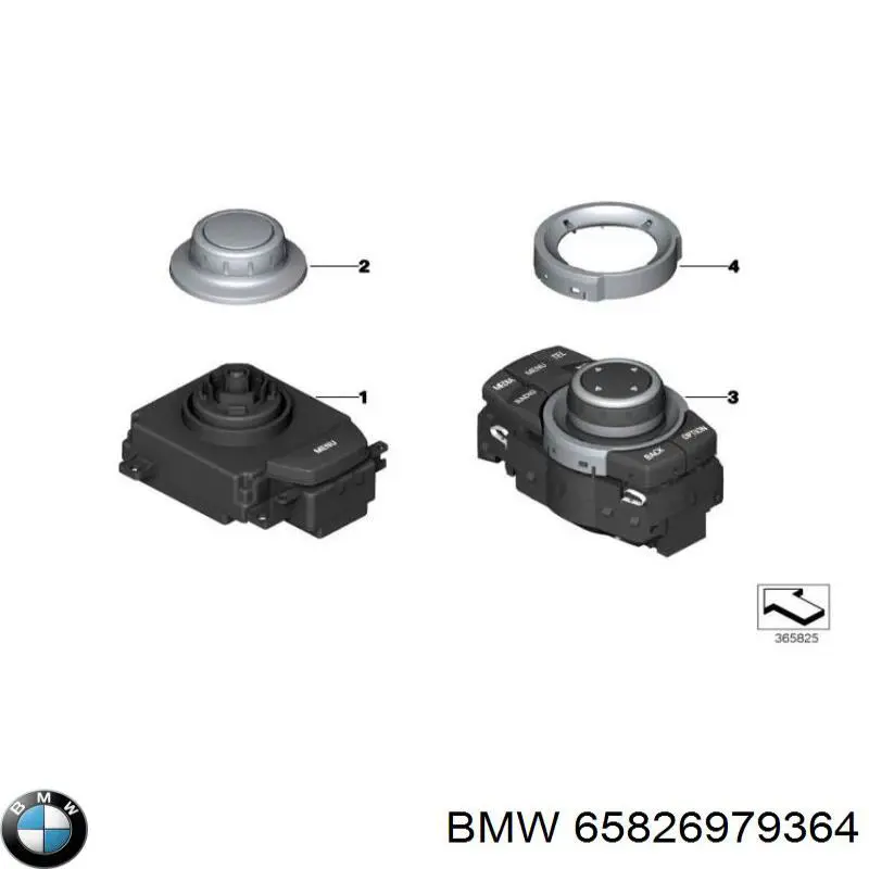 Купити 65826979364 BMW 