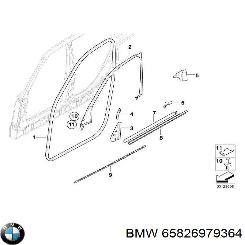  BMW 65826979364 ціна, від 41.48 USD