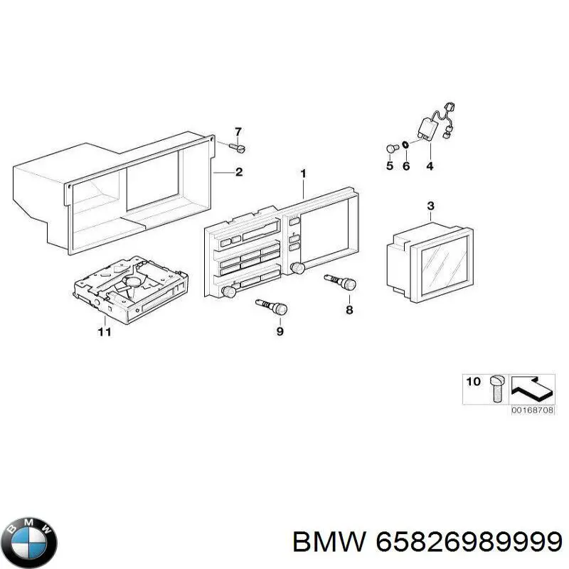  BMW 65826989999 ціна, від 1.39 USD