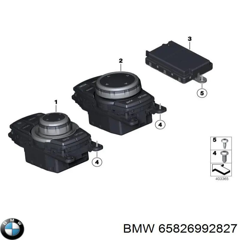 65829490067 BMW Блок керування мультимедійний