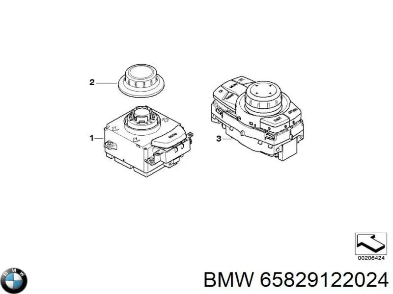  BMW 65829122024 ціна, від 50.68 USD