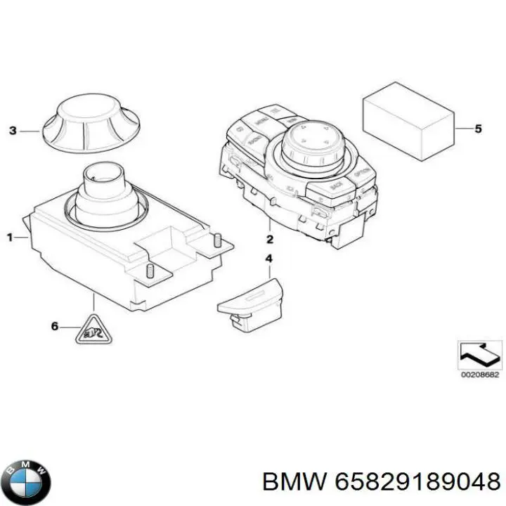 65829205177 BMW блок керування мультимедійний