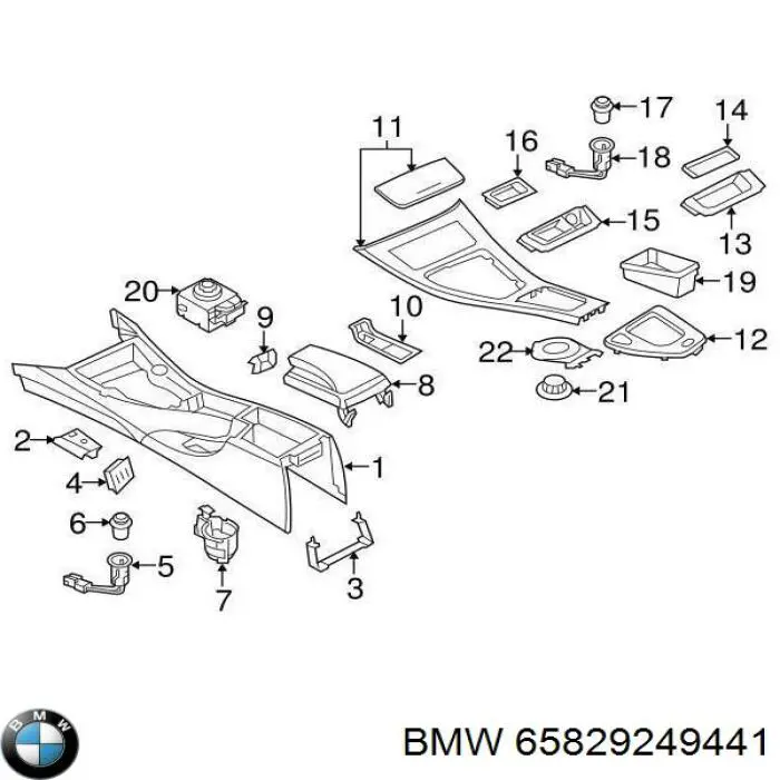  65829334613 BMW