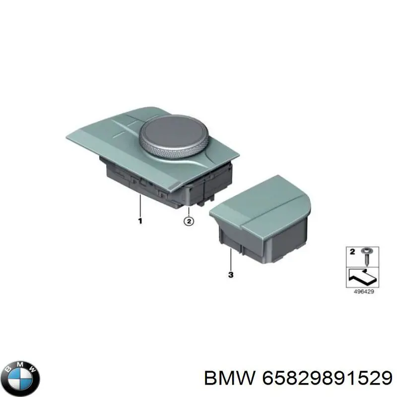  BMW 65829891529 ціна, від 578.68 USD