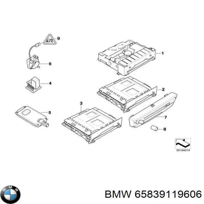 65839119606 BMW 