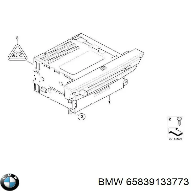 65839133773 BMW Магнітола (радіо AM/FM)