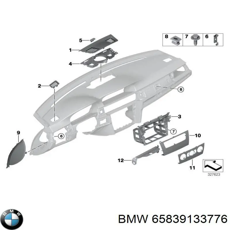 Купити 65839133776 BMW Магнітола