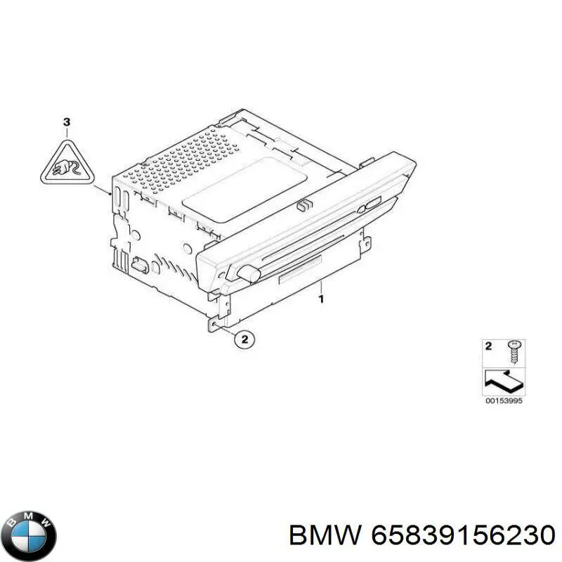 Магнітола (радіо AM/FM) BMW 65839156230 ціна, від 316.67 USD