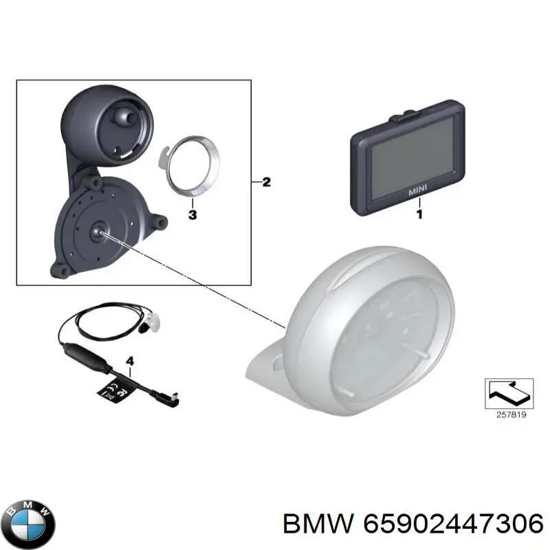  BMW 65902447306 ціна, від 14.65 USD