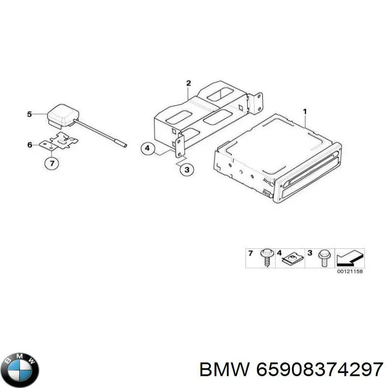 Купити 65908374297 BMW 
