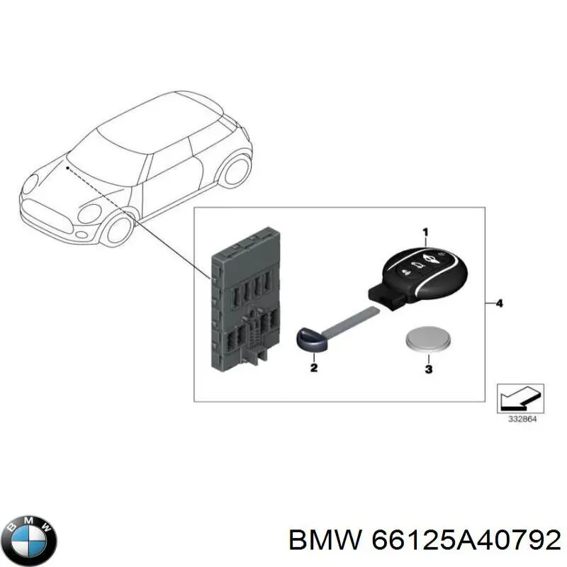  BMW 66125A56078 ціна, від 25.33 USD
