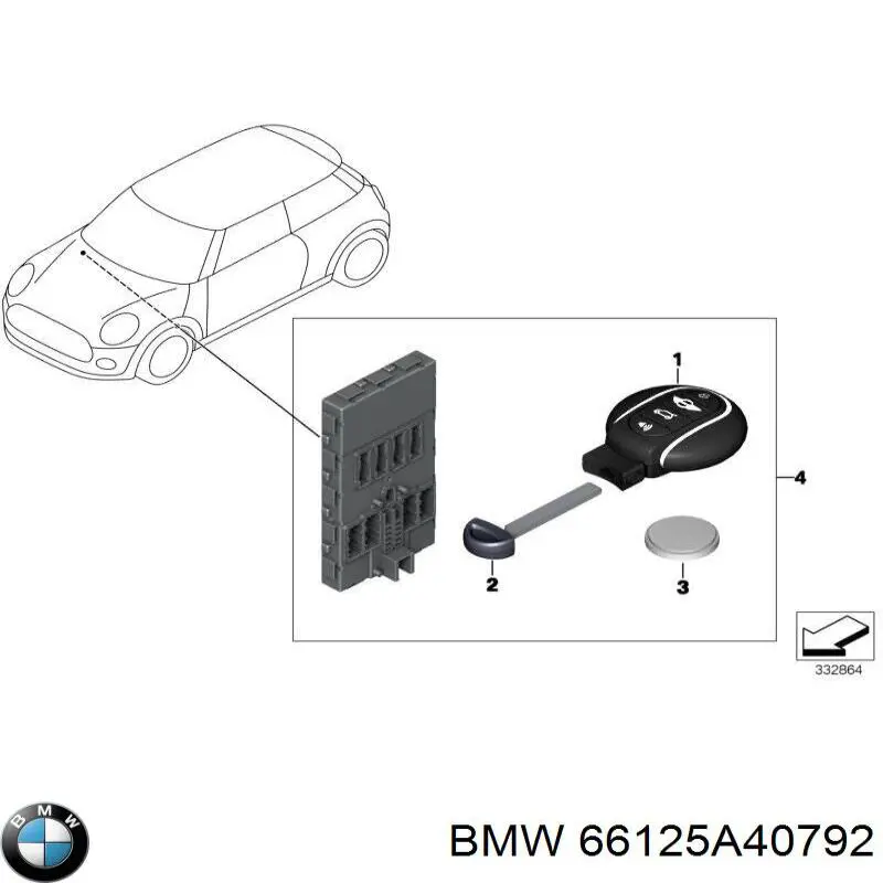 66125A56078 BMW 