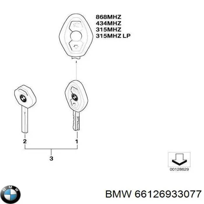 66126933077 BMW 