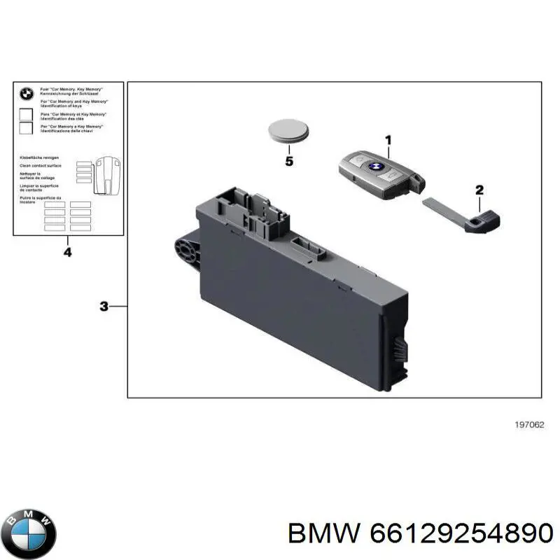 66129254890 BMW 
