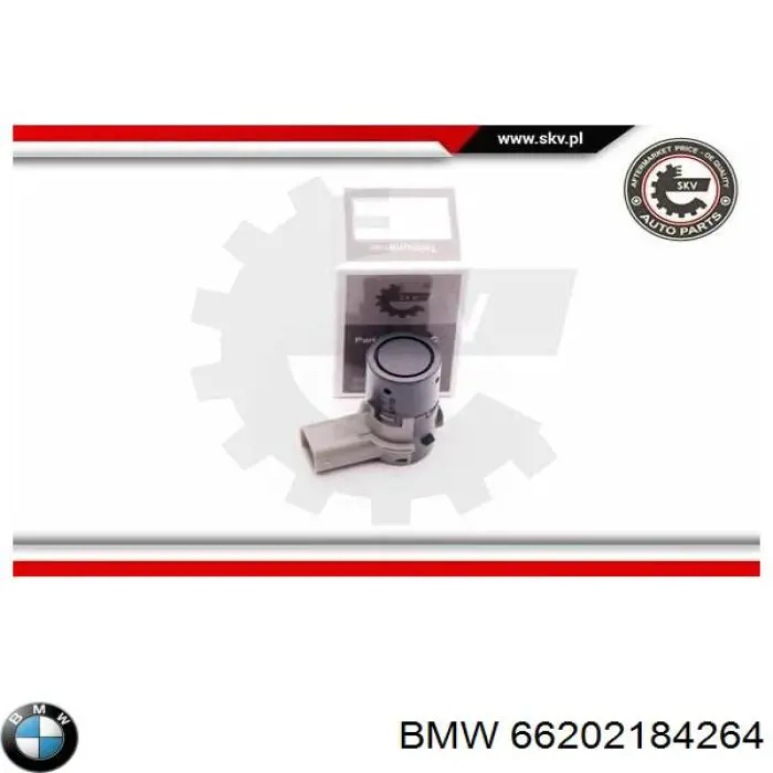 Купити 66202184264 BMW Датчик сигналізації паркування (парктронік), задній