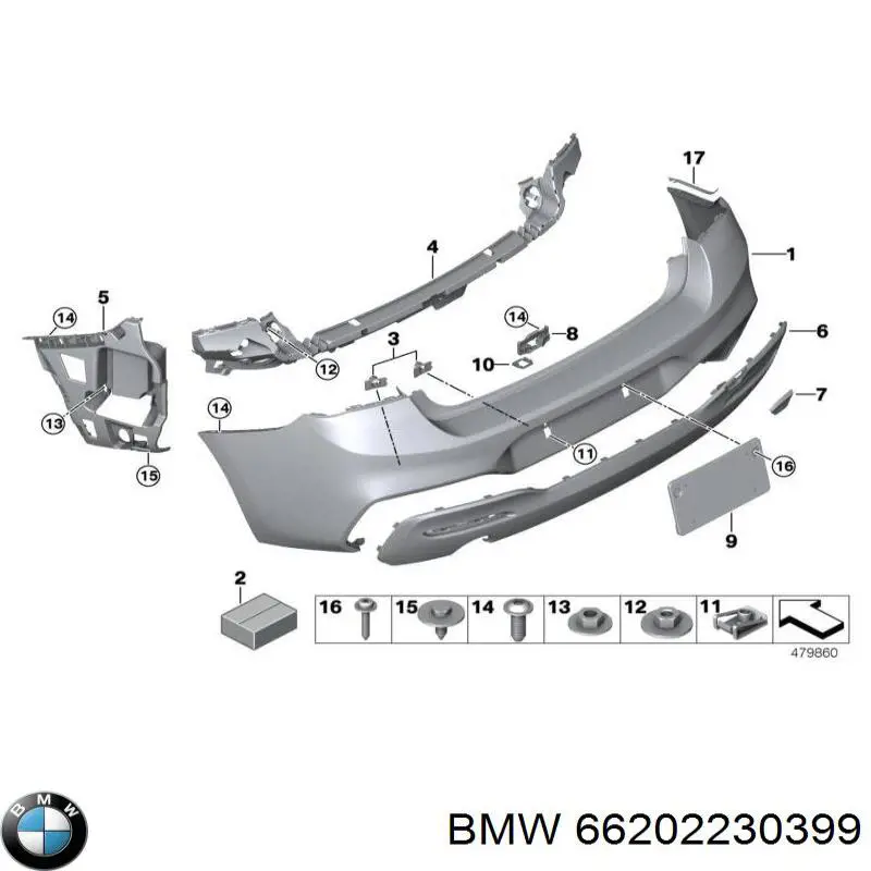  BMW 66202230399 ціна, від 178.70 USD