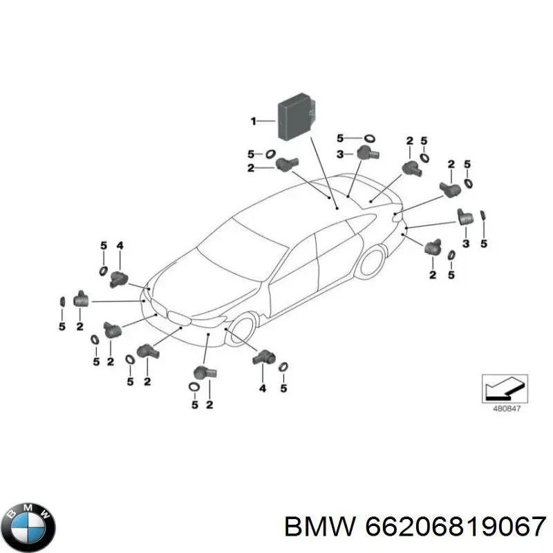  66206819067 BMW