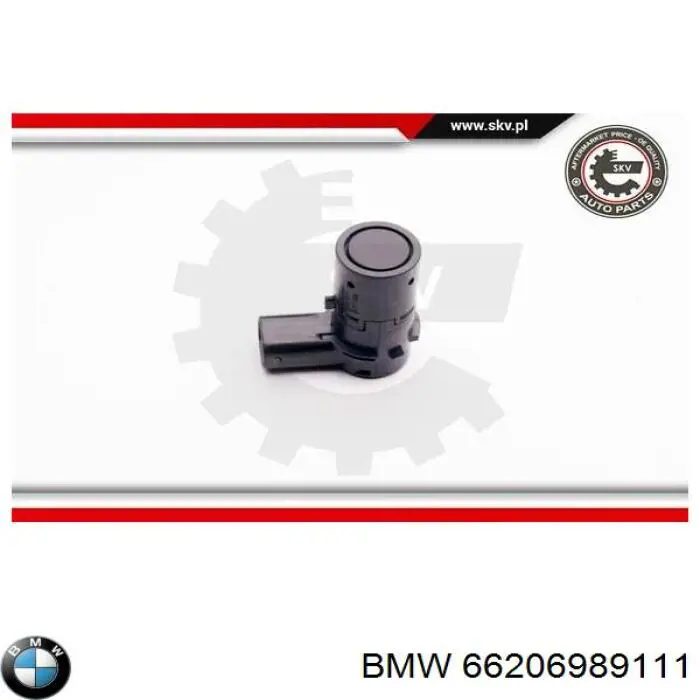 Купити 66206989111 BMW Датчик сигналізації парковки (парктроник), передній / задній,