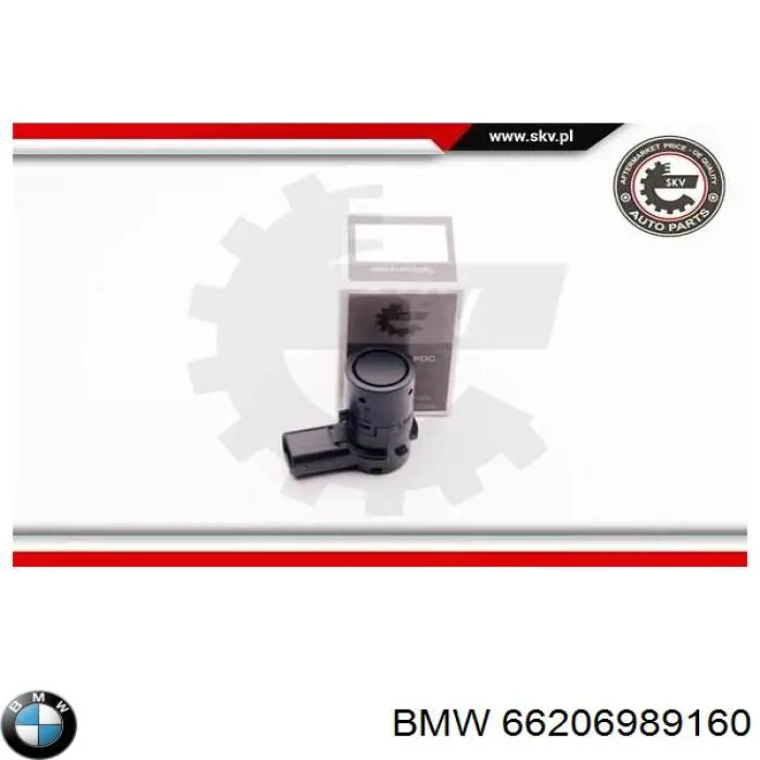 Датчик сигналізації паркування (парктронік), задній BMW 66206989160 ціна, від 29.14 USD