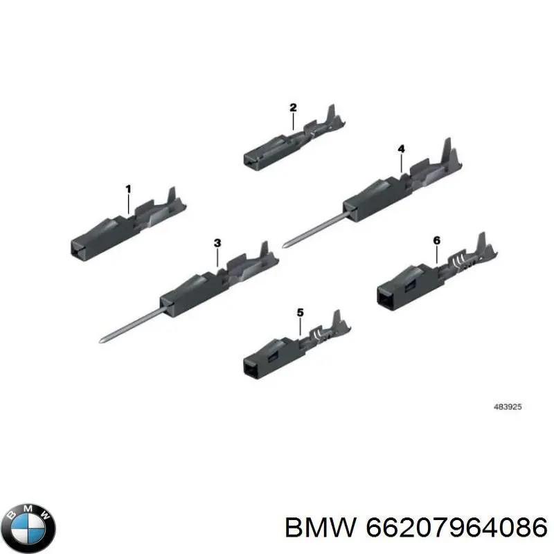 Акустична паркувальна система BMW 66207964086 ціна, від 19.00 USD