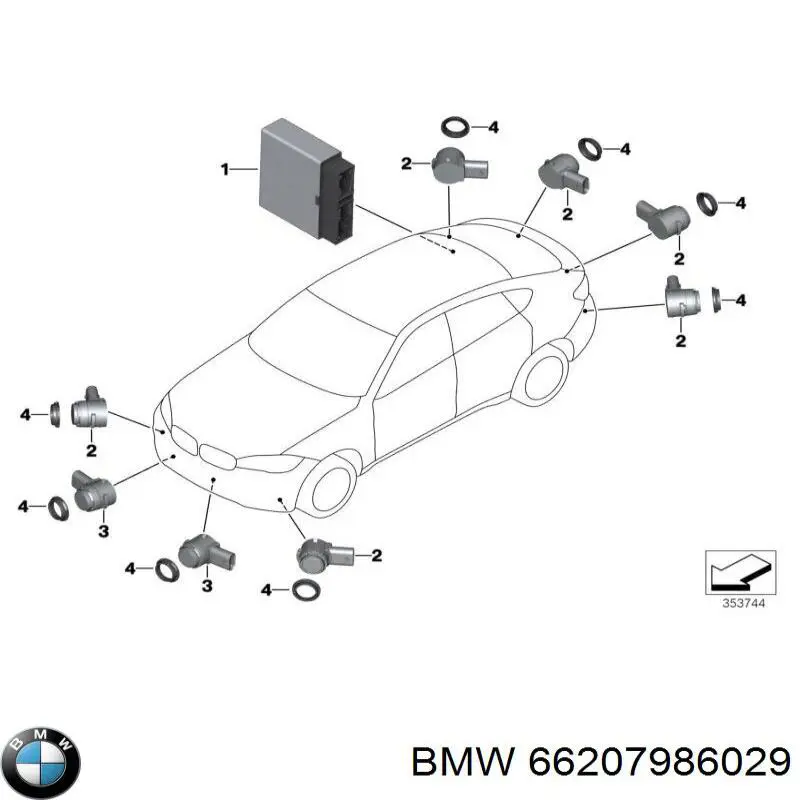 66207986029 BMW 