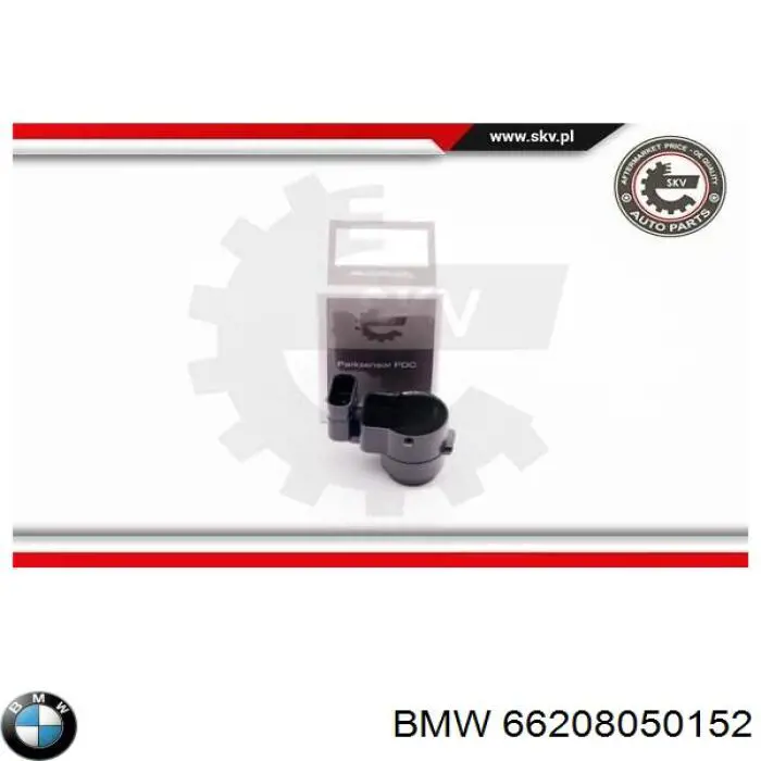 Купити 66208050152 BMW Датчик сигналізації паркування (парктронік), передній