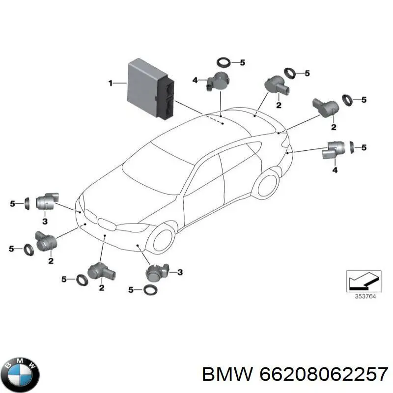 66208062257 BMW 