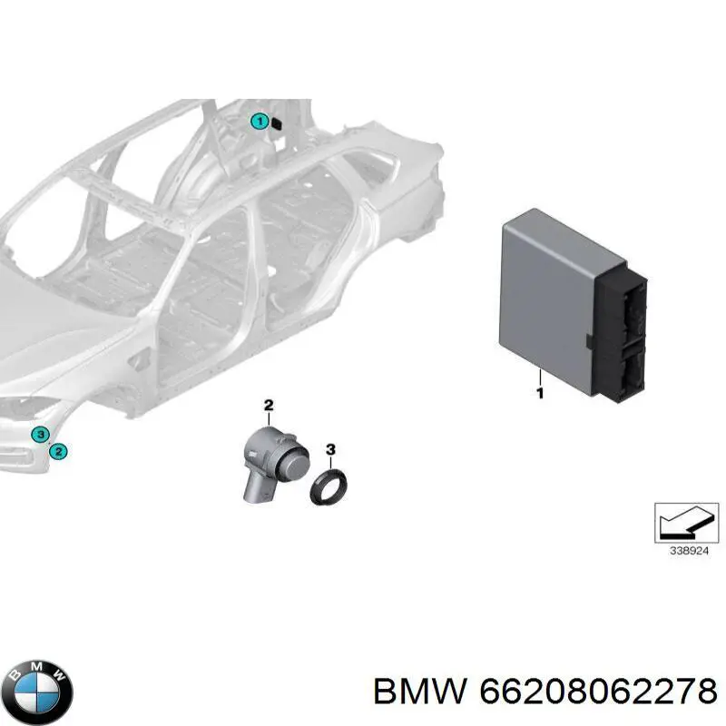  66208062278 BMW