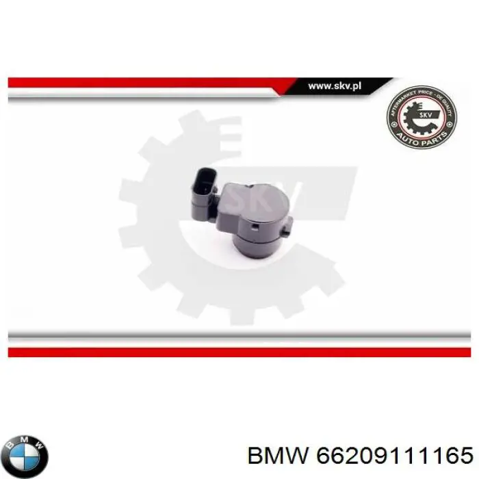 Купити 66209111165 BMW Датчик сигналізації парковки (парктроник), передній / задній,