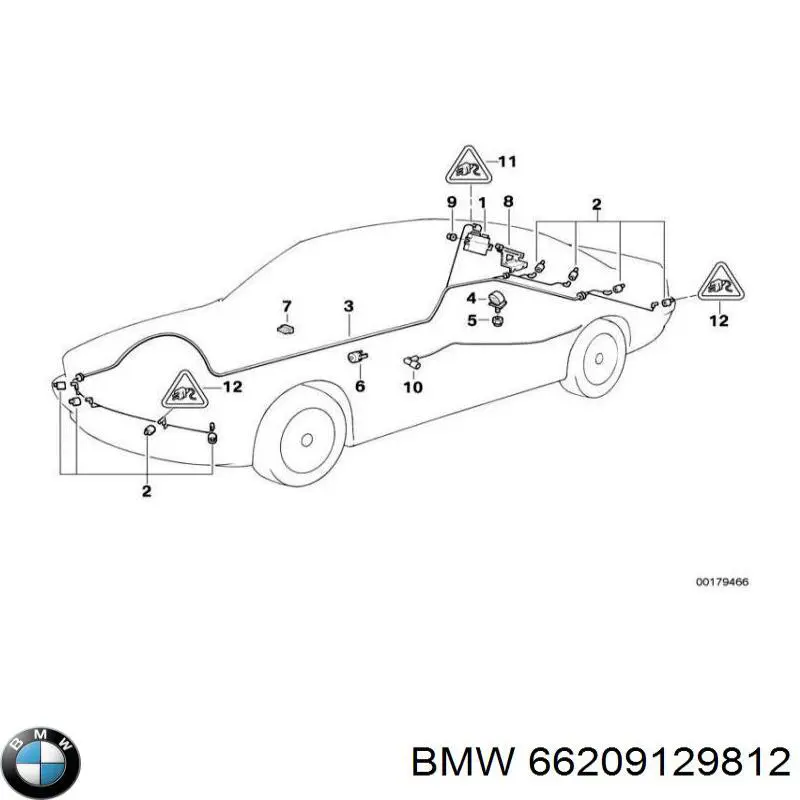  BMW 66209129812 ціна, від 309.65 USD