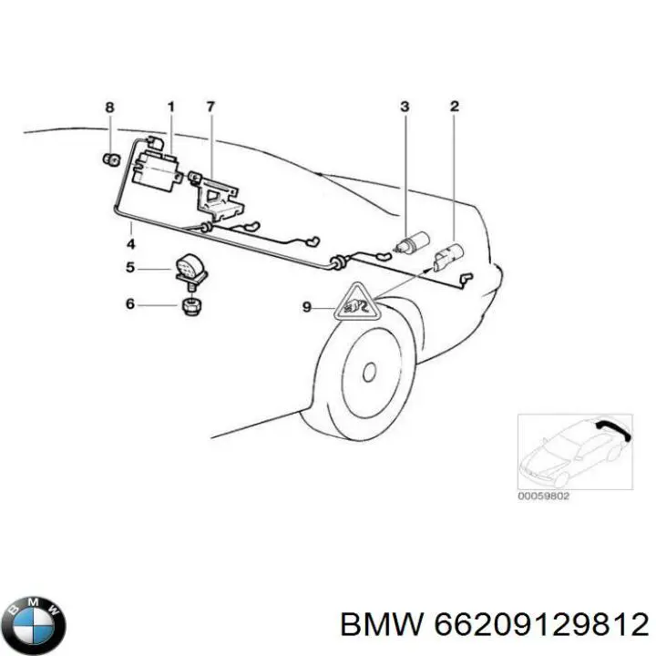 66209129812 BMW 
