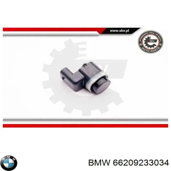 Купити 66209233034 BMW Датчик сигналізації паркування (парктронік), передній