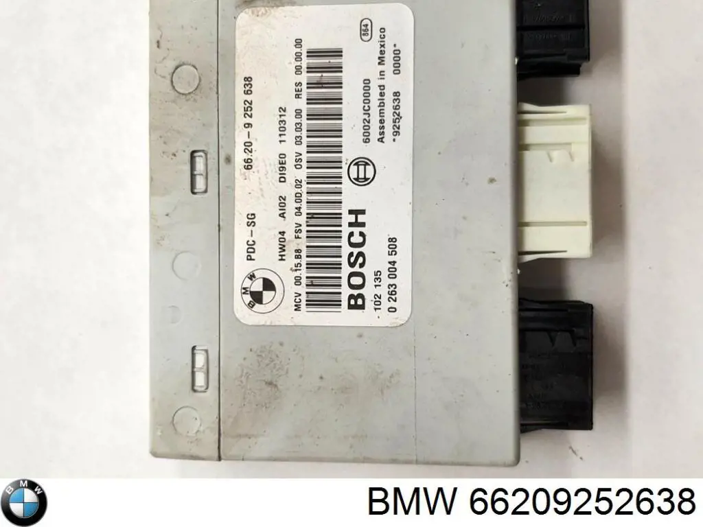 Модуль керування (ЕБУ) парктроніком BMW 66216982403