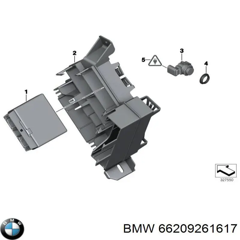 Датчик сигналізації парковки, парктронік, бічний BMW 66209261617 ціна, від 13.42 USD