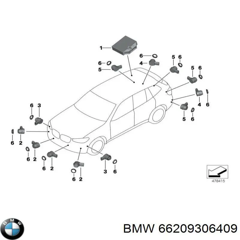 66209306409 BMW 