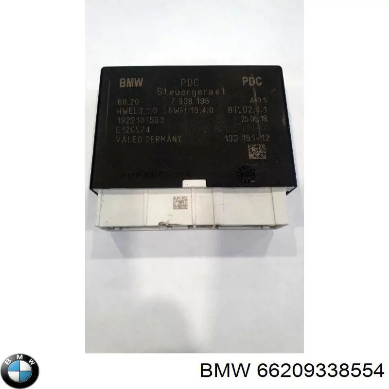 6836883 BMW Модуль (блок ЕБУ) управління парктроніком