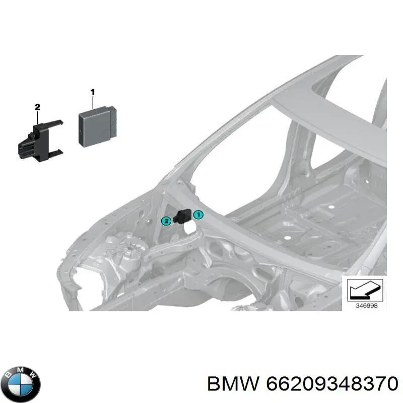  BMW 66209348370 ціна, від 80.21 USD