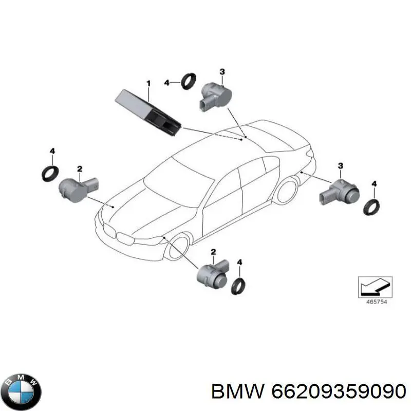  BMW 66209359090 ціна, від 248.99 USD