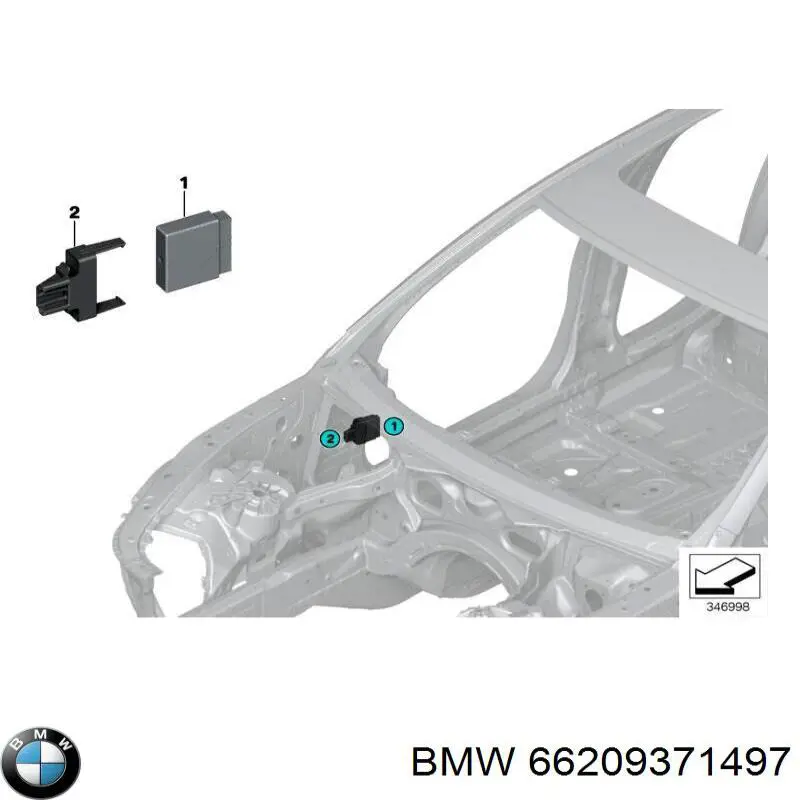  BMW 66209371497 ціна, від 80.30 USD